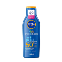 NIVEA Sun Kids Protect & Care Lotion SPF 50 200ml  | Gentle UV Shield