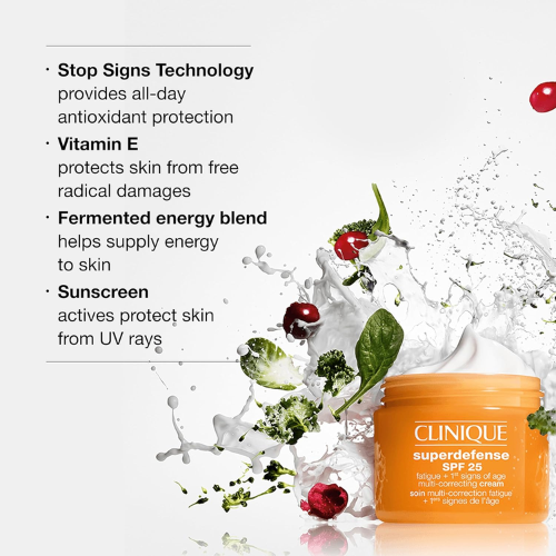 Clinique Superdefense SPF 25 Cream for Oily Skin
