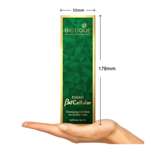 BIOTIQUE Clean BXL Cleansing Oil for face, eyes & lips 200ml