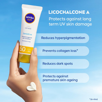 NIVEA SUN UV Face Sensitive Cream SPF 50 50ml| Gentle UV Protection
