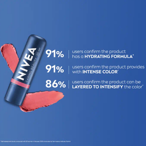 NIVEA Rose Lip Balm | Hydrating & Tinted Lip Care