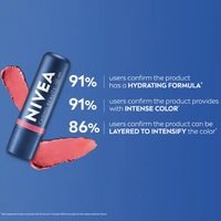 NIVEA Rose Lip Balm | Hydrating & Tinted Lip Care