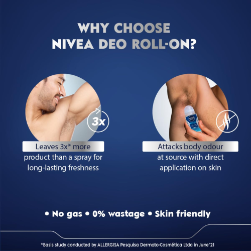 NIVEA MEN Fresh Active Anti-Perspirant Roll-On 50ml