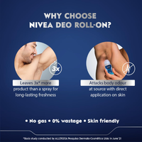 NIVEA MEN Fresh Active Anti-Perspirant Roll-On 50ml