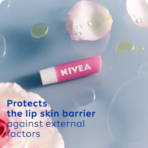 NIVEA Soft Rosé Lip Balm | Hydrating Pink Glow