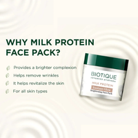 Biotique Milk Protein Instant Glow Face Pack