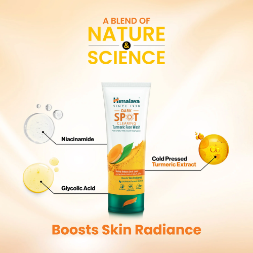 Himalaya Dark Spot Clearing Turmeric Face Wash
