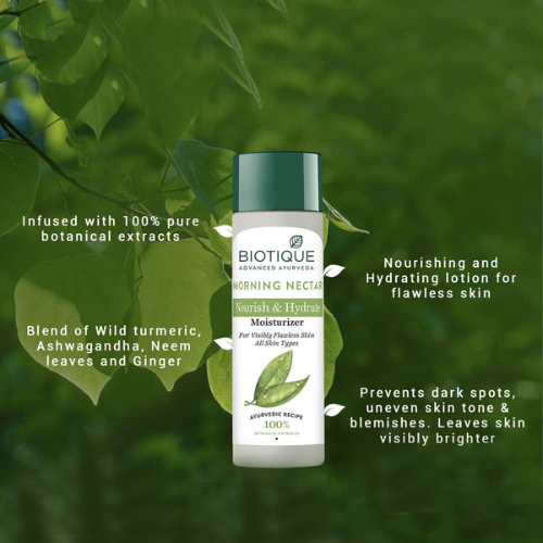 BIOTIQUE Morning Nectar Hydrating Moisturizer