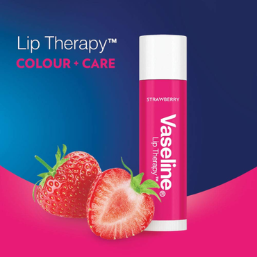 Vaseline Color & Care Strawberry – Tinted Hydrating Lip Balm