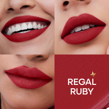 Nykaa Matte to Last No Transfer Long Lasting Lipstick - Regal Ruby Rose(3.5g)