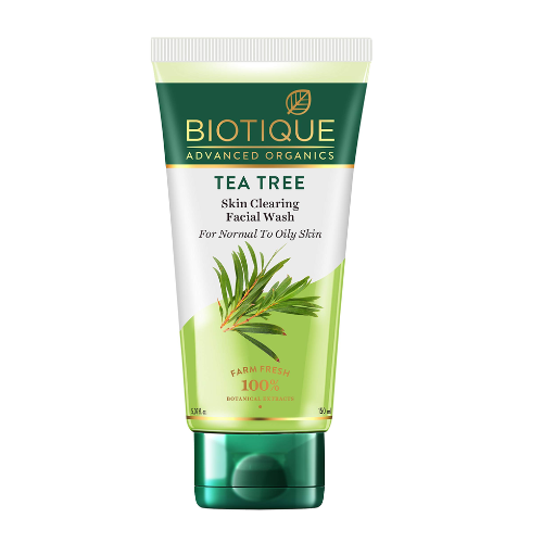 BIOTIQUE Tea Tree Skin Clearing Face Wash 150ml