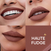 Nykaa Matte to Last No Transfer Long Lasting Lipstick -  Haute Fudge (3.5g)