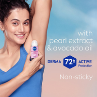 NIVEA Pearl & Beauty Radiance Deo Roll On 50ml | Long-Lasting Freshness