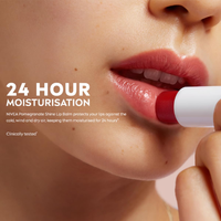 NIVEA Pomegranate Shine Lip Balm | Soft Glossy Lips