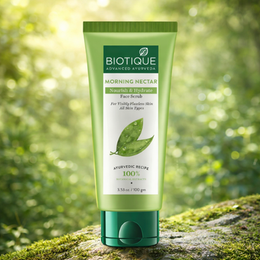 Morning Nectar Hydrating Face Scrub | Nourish & Glow