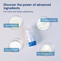 Be Bodywise 4% AHA BHA Underarm Roll On Aqua 50ml