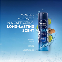 NIVEA MEN Fresh Active Deodorant 150ml | 48h Freshness