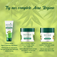 Biotique Neem Pimple Control Face Wash for Acne