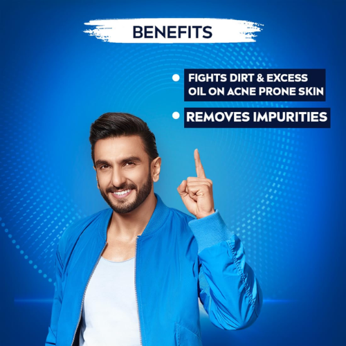 NIVEA Men Acne Face Wash 50g | Oil Control & Pimple Care