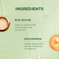 Biotique Rice Water & Niacinamide Face Wash 100ml