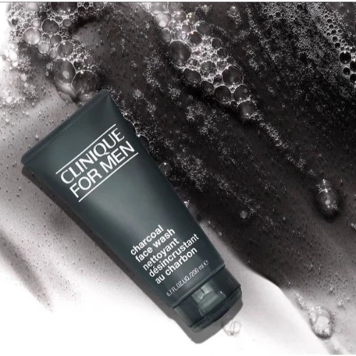 Clinique For Men Charcoal Face Wash 200ml | Deep-Clean Cleanser
