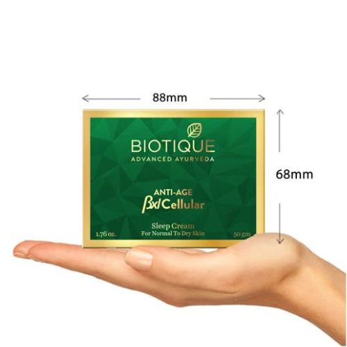 Biotique Anti-Age BXL Cellular Sleep Cream 50g