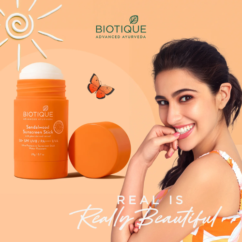 Biotique Sandalwood Sunscreen Stick SPF 50+ | 20g