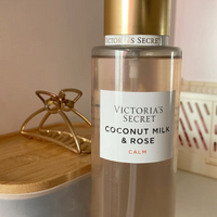 Victoria's Secret Coconut Milk and Rose Body Mist for Women, Feel Calm Women’s Fragrance, 250 ml