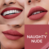 Nykaa Matte to Last No Transfer Long Lasting Lipstick -  Naughty Nude(3.5g)