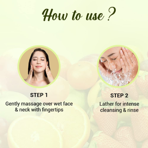 Biotique Fruit Brightening Face Wash for Glowing Skin