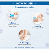 Vaseline Body Ice Cream Gel Crème 156g | Cooling Moisture