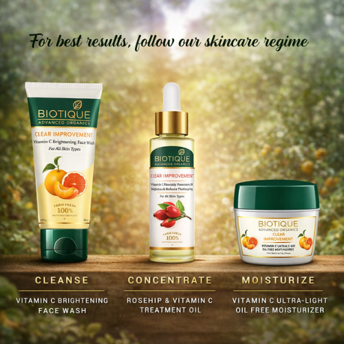 Biotique Vitamin C & Rosehip Treatment Oil 30ml
