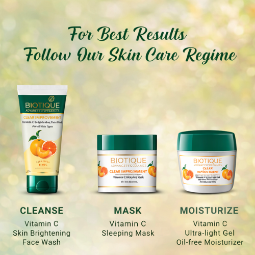 Biotique Vitamin C Sleeping Mask for Bright Skin – 50g
