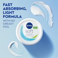 Nivea Soft Cream 200ml – Refreshing Moisturizer for All Skin