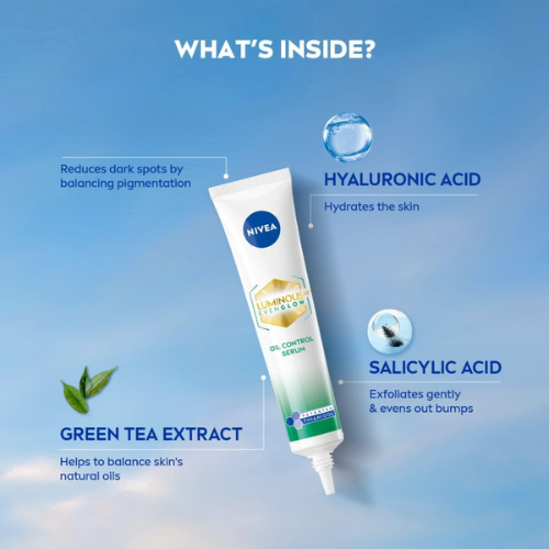 Nivea Luminous630 Oil Control Serum 40ml  | Clear Matte Skin