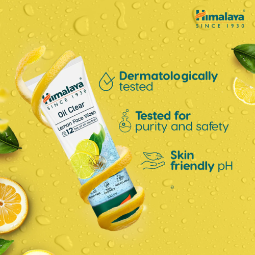 Himalaya Oil Clear Lemon Face Wash for Oily Skin