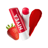 NIVEA Strawberry Shine Lip Balm | Soft & Glossy Lips