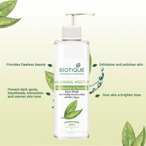 Biotique Morning Nectar Face Wash for Dry Skin