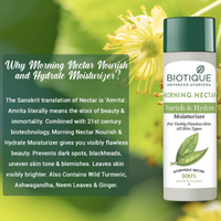 BIOTIQUE Morning Nectar Hydrating Moisturizer