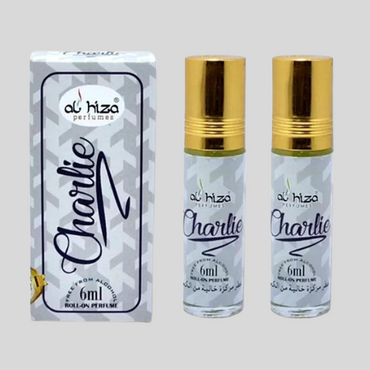 Al-Hiza Charlie Attar - 6ml Roll On | Long Lasting Fresh Fragrance | Free From Alcohol