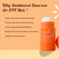 Biotique Sandalwood Sunscreen Stick SPF 50+ | 20g