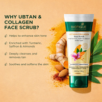 Biotique Ubtan & Collagen Face Wash 150ml