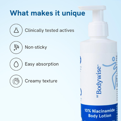 Be Bodywise 10% Niacinamide Body Lotion - 200 ml