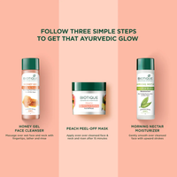 Biotique Peach Peel Off Mask 50g | Clarifying Glow