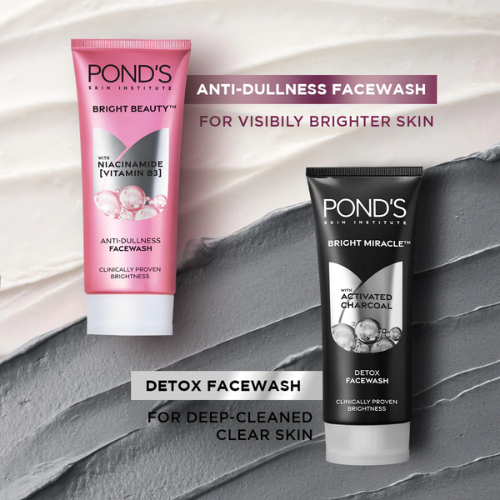 POND'S Bright Miracle Charcoal Detox Facewash