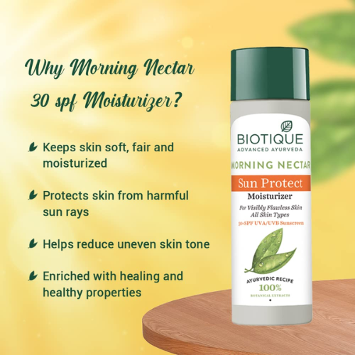 BIOTIQUE Morning Nectar SPF 30+ Moisturizer 120ml