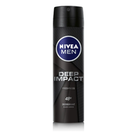 NIVEA Men Deep Impact Deodorant Spray 150ml | Long Freshness