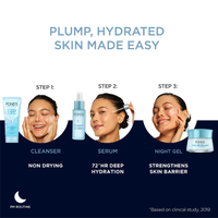 POND’S Hydra Light Hyaluronic Night Gel – 72H Hydration 50gm