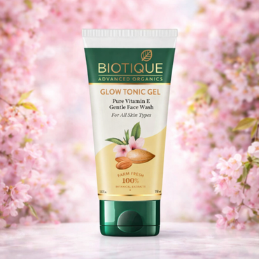 Biotique Glow Tonic Vitamin E Gentle Face Wash 150ml