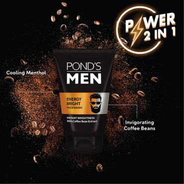 POND'S Men Energy Bright Facewash with Coffee | 100g